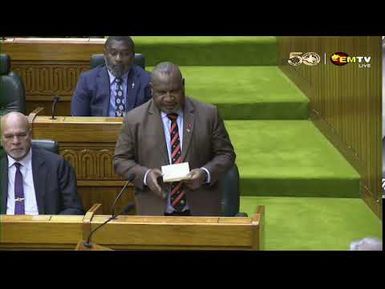 NATIONAL PARLIAMENT SITTING | 10AM | WEDNESDAY 03rd SEPTEMBER 2025