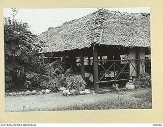 LAE, NEW GUINEA. 1945-08-14. THE SERGEANTS' MESS (STAFF), 2/7 GENERAL HOSPITAL