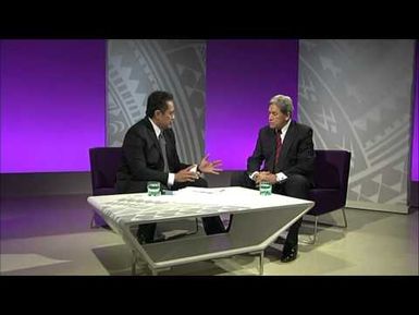 Studio interview with New Zealand First Party leader the Rt Hon Winston Peters