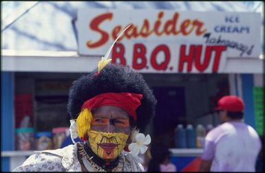 Performer from Papua New Guinea, Sixth Festival of Pacific Arts