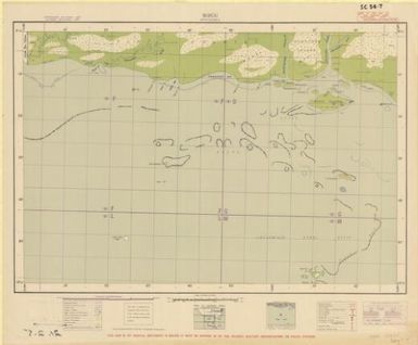 Boigu, New Guinea / drawn and reproduced by L.H.Q. (Aust) Cartographic Company 1942