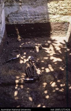 SAC/I, burials 2 and 3 and general