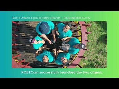 New tools to help assessing two organic farm centres in Tonga