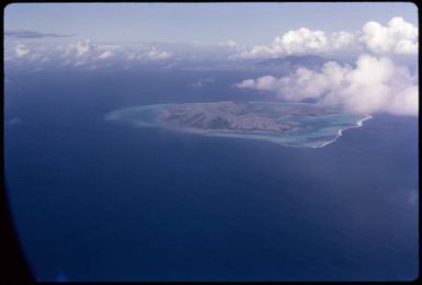 Coral island, Fiji, 1971