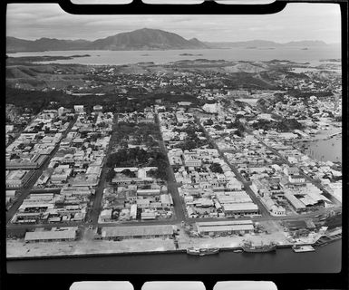 Aerial view of Noumea, New Caledonia