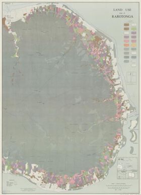 Land use map of Rarotonga (sheet 2 recto)