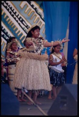 I-Kiribati performers at Pasifika Festival, Western Springs