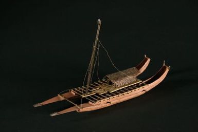 Model Double Canoe (Vaka)