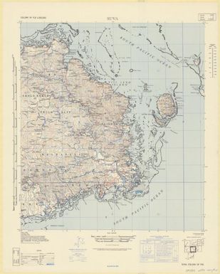 Colony of Fiji 1:250,000: Suva (5)