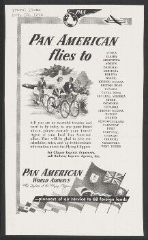 Pan American flies to