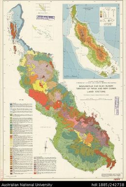 Papua New Guinea, Bougainville and Buka Islands, Land Systems, CSIRO Land Research Series 20, 1967, 1:300 000