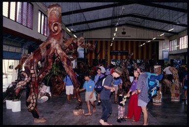 South Pacific Festival of the Arts, Apia, 1996. Secondary schools art exhibition