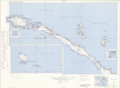 Papua New Guinea 1:500 000 settlement and communication (Sheet PNG  13)