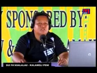 Samoan mums as Rugby Commentators