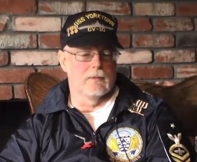 Unnamed Navy veteran oral history recording on the landing of the Apollo 8 Astronauts and the USS Yorktown