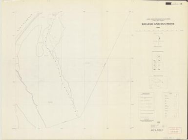 Sohano and environs large scale topographic map series Papua New Guinea (Sheet PU3540-III)