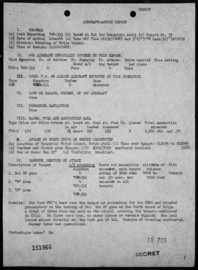 VMF-311 - ACA Reports Nos 35-59 - Air operations against the Marshall Islands, 6/1-15/44