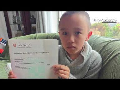 10 tausaga ‘o Raymond Hsu ‘o Porirua ‘ua manuia su’ega 'i le NCEA Level 1 & 2 ma Cambridge