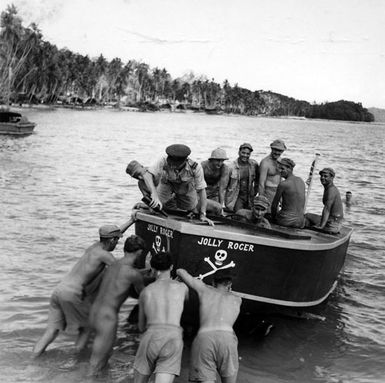 In the Solomon Islands, 1945