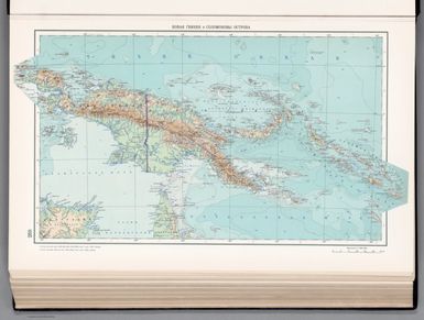 Новая Гвинея и Соломоновы Острова = Novaia Gvineia i Solomonovy Ostrova. 268. Atlas Mira : 1954.