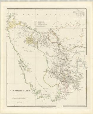 Van Diemens  Land / by J. Arrowsmith