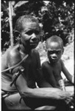 Gwalau and child