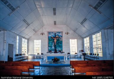 Tonga - St Joseph interior