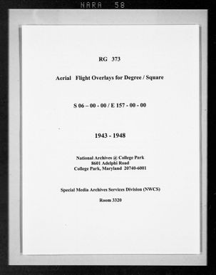 Overlay indexes for degree square 06S157E