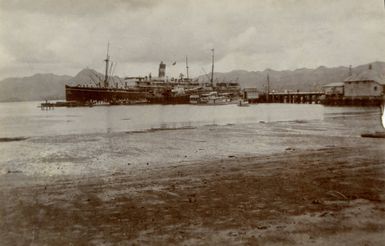 SS Levuka at Suva Wharf, 1916