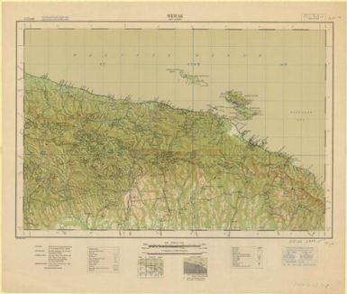 Wewak, New Guinea / compilation, 2/1 Aust Army Topo Survey Coy AIF, from 1 inch maps produced by Base Map Plant US Army GHQ SWPA ; reproduction, 6 Aust Army Topo Svy Corps  AIF, Aust Svy Corps