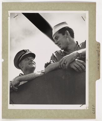 Coast Guardsmen Father and Son in Philippine Invasion