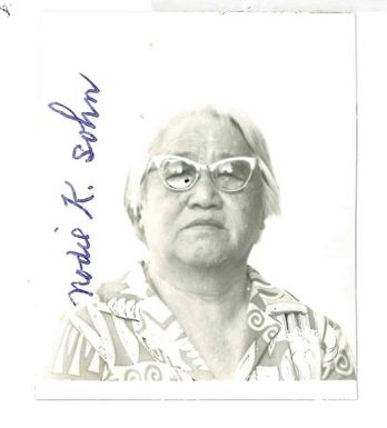 A-File for Nodie Dora Sohn