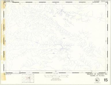 Milinch of ... : fourmil of ... (15 - Fourmil of Talasea - Milinch of Nakanai NE)