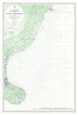 [New Zealand hydrographic charts]: New Zealand - South Island. Kaikoura to Banks Peninsula. (Sheet 63)