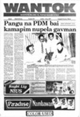 Wantok Niuspepa--Issue No. 0725 (May 26, 1988)