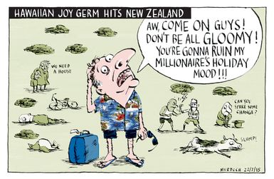 Hawaiian Joy Germ hits New Zealand