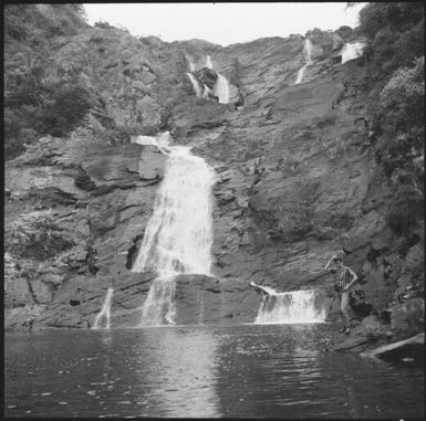 Ba waterfall, east coast of New Caledonia, 1969 / Michael Terry