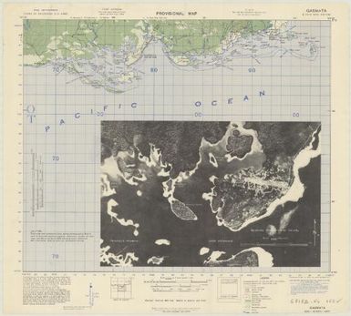 New Britain, provisional map (Gasmata)