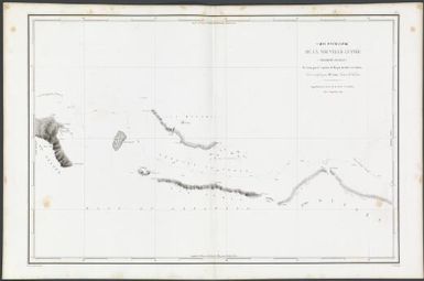 Voyage de la corvette l'Astrolabe : exécuté par ordre du roi, pendant les annees 1826, 1827, 1828, 1829, sous le commandement de M. J. Dumont D'Urville, capitaine de vaisseau.: Carte particuliere de la Nouvelle Guinee (troisieme feuille)