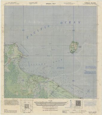 Special map, northeast New Guinea (Tumleo Island , front)