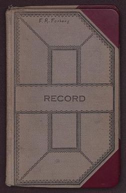 Collection number book, numbers 8658-10709