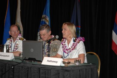 [Assignment: 48-DPA-09-29-08_SOI_K_Isl_Conf_PM] Insular Areas Health Summit [("The Future of Health Care in the Insular Areas: A Leaders Summit") at the Marriott Hotel in] Honolulu, Hawaii, where Interior Secretary Dirk Kempthorne [joined senior federal health officials and leaders of the U.S. territories and freely associated states to discuss strategies and initiatives for advancing health care in those communities.] [48-DPA-09-29-08_SOI_K_Isl_Conf_PM_DOI_0744.JPG]