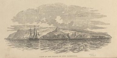 View of the island of New Caledonia / W.G. Mason