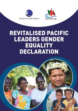 Revitalised Pacific Leaders Gender Equality Declaration