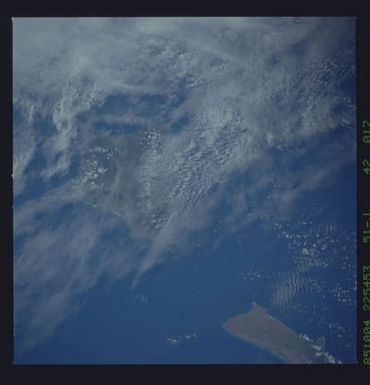 51J-42-017 - STS-51J - STS-51J earth observations