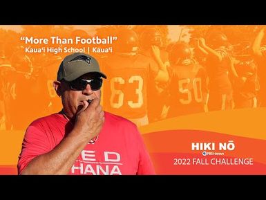 More Than Football | Kauai HS | HIKI NŌ on PBS HAWAIʻI