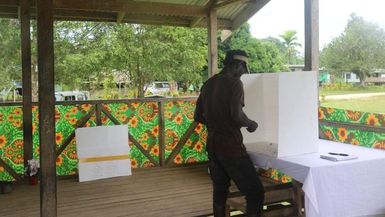 The Bougainville election is underway