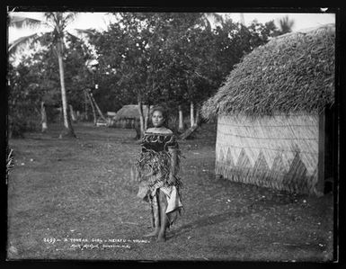 A Tongan Girl, Neiafu, Vavau