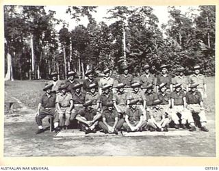 TOROKINA, BOUGAINVILLE. 1945-10-05. MEMBERS OF 8 PLATOON, A COMPANY, 57/60 INFANTRY BATTALION, 15 INFANTRY BRIGADE