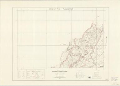 Bulolo Wau plantations (Sheet 5136-III 2)